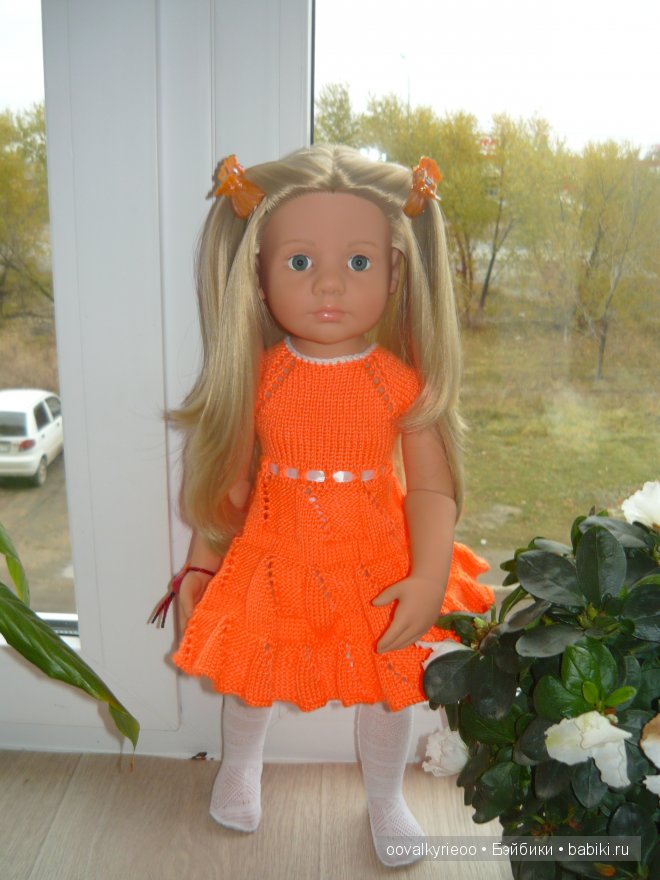 Прогулка по балкону или какие мы у мамы. Куклы Готц (фото 3)