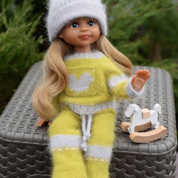 Дубль два,в горчичном цвете