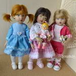 Маленькие куколки для большой тётеньки. Куклы Helen Kish: Tulah, Riley, Zsu Zse