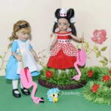 Как Алиса играла в крокет у Королевы