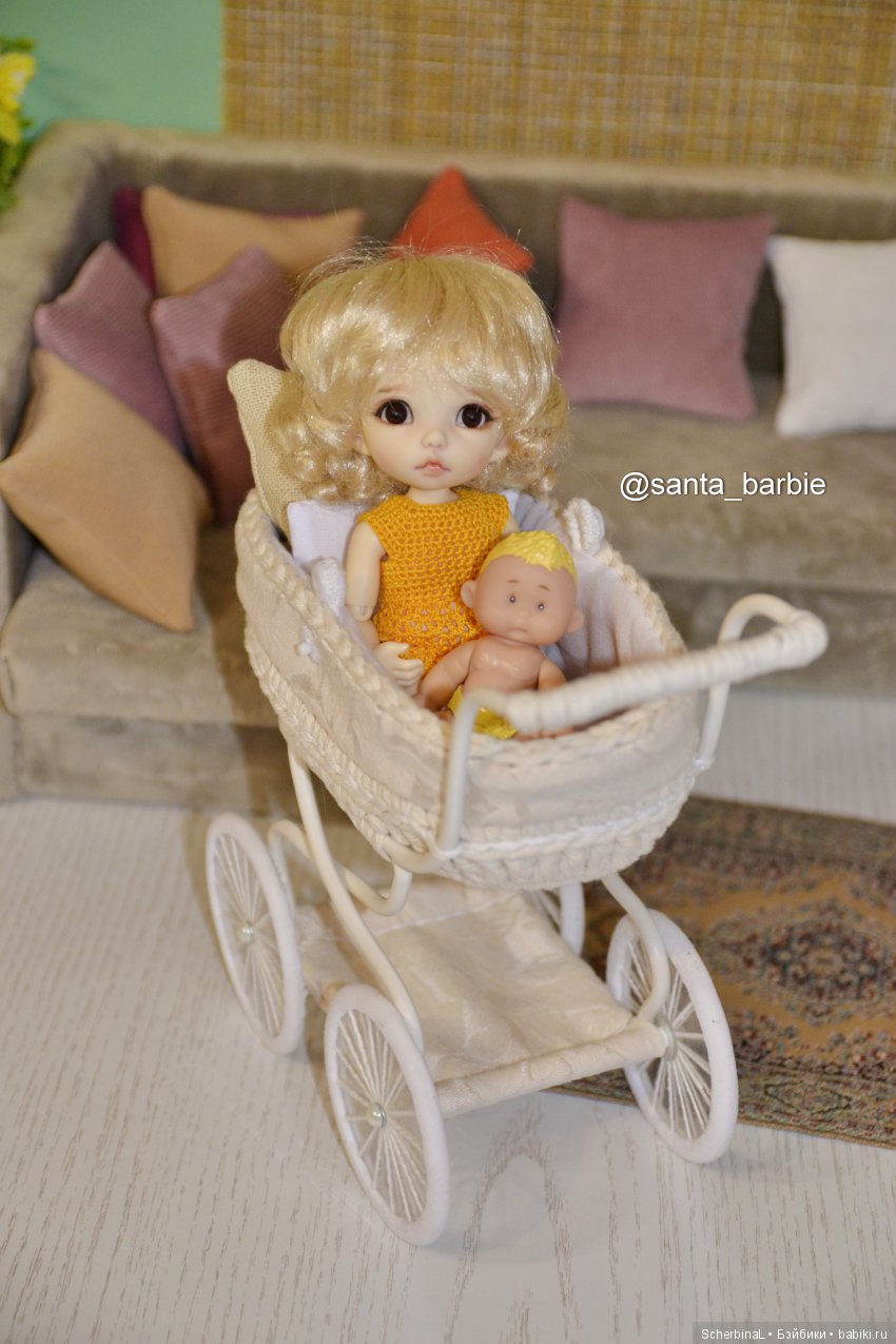 Лола, Маруся и коляска — Куклы Fairyland (ФэйриЛэнд): BJD (БЖД)