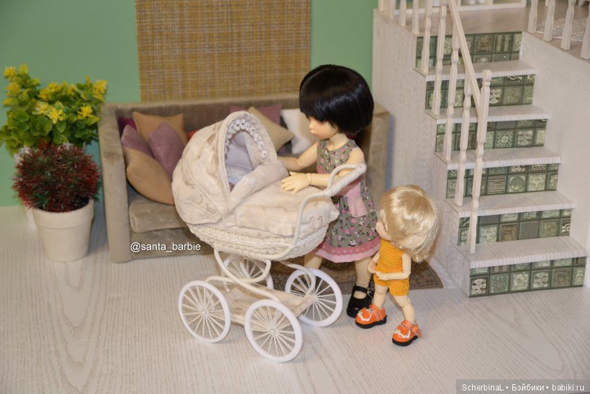 Лола, Маруся и коляска — Куклы Fairyland (ФэйриЛэнд): BJD (БЖД) (фото 4)