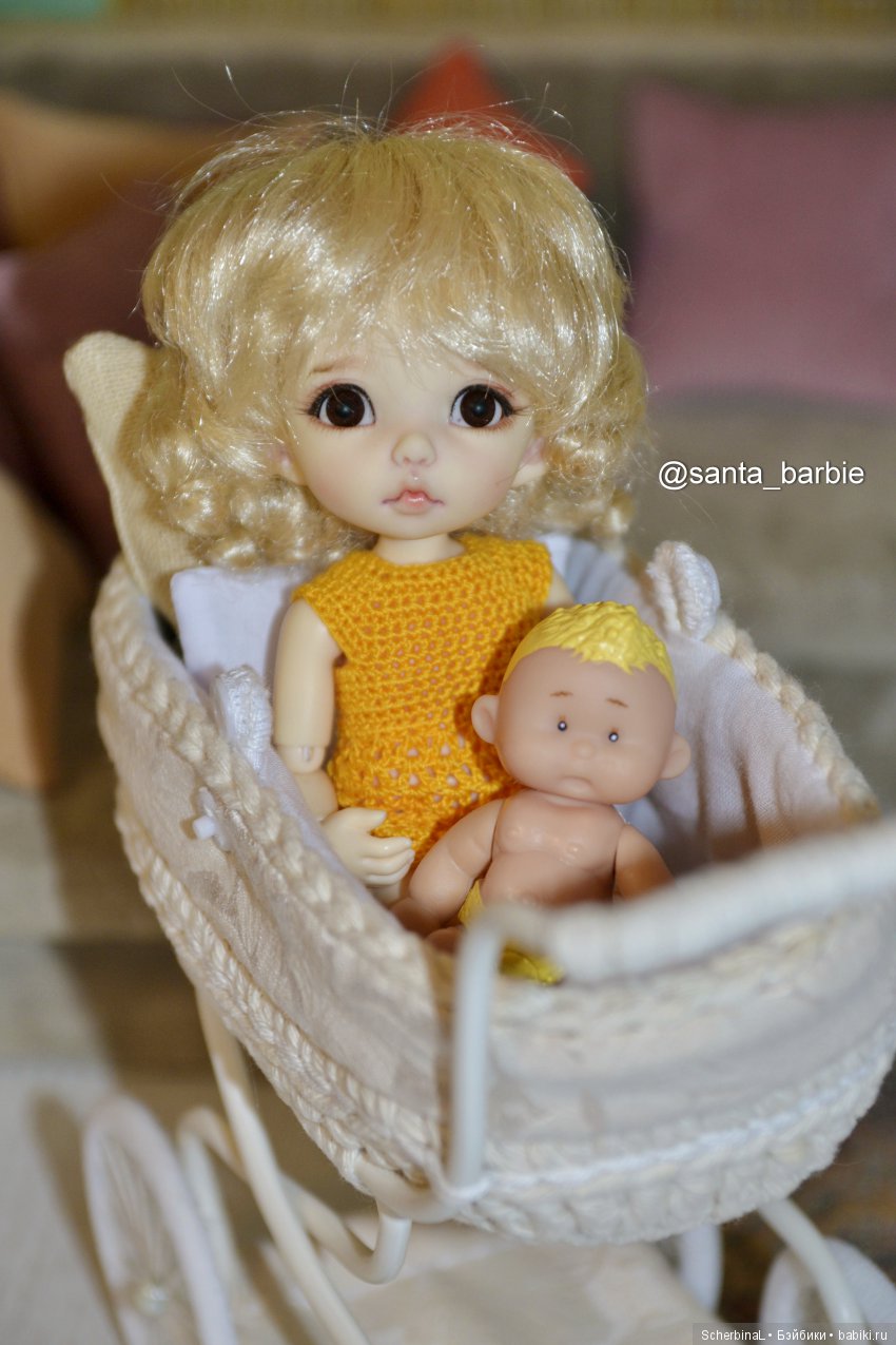 Лола, Маруся и коляска — Куклы Fairyland (ФэйриЛэнд): BJD (БЖД)