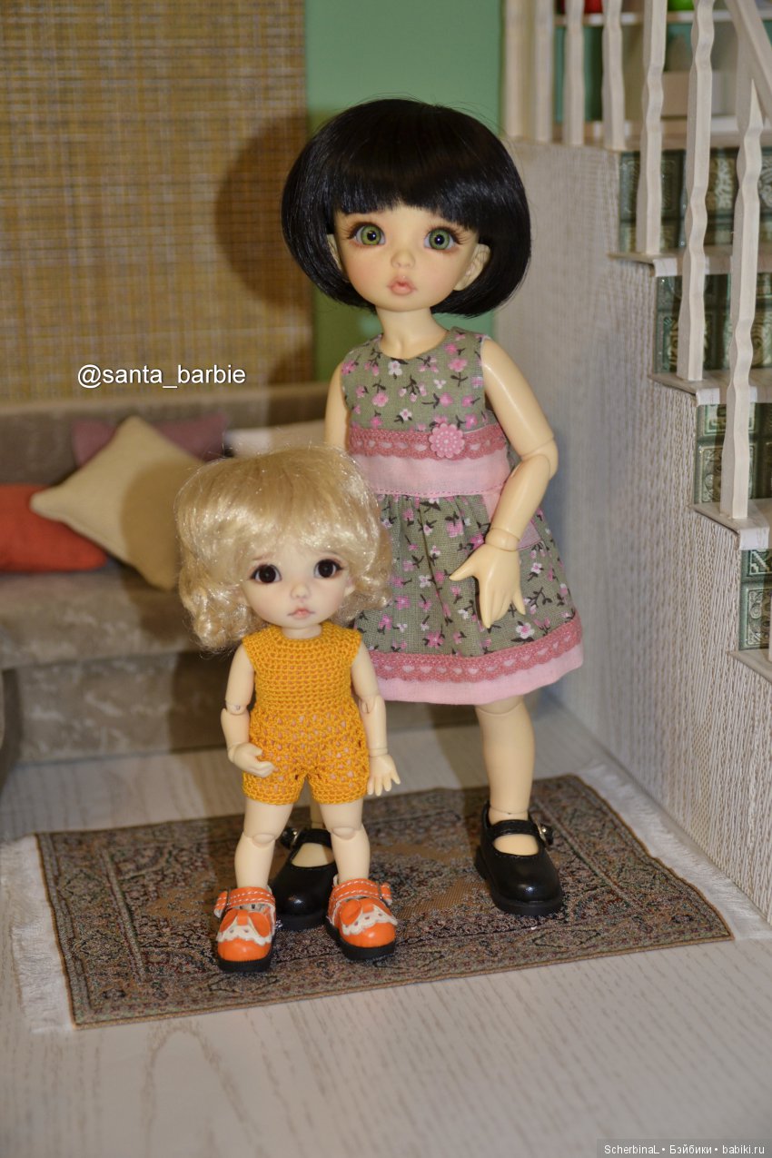 Лола, Маруся и коляска — Куклы Fairyland (ФэйриЛэнд): BJD (БЖД)