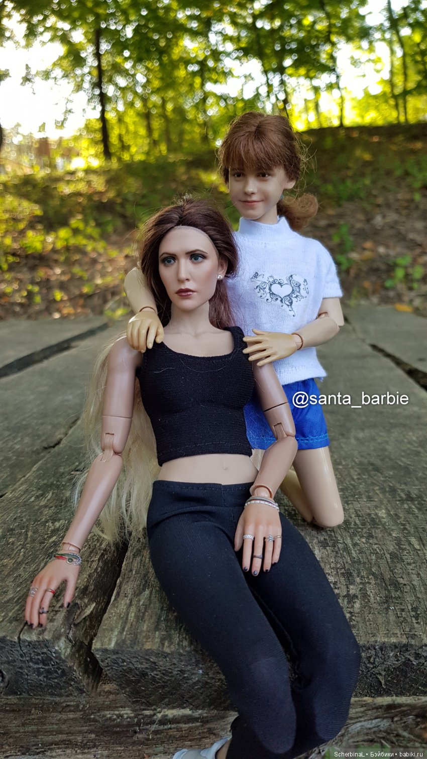 Три с половиной грации. Девочки отдыхают