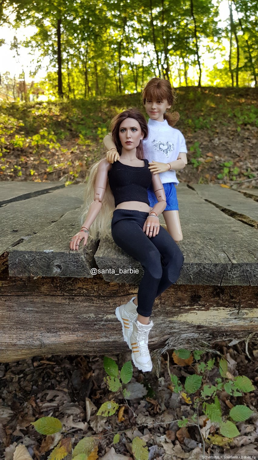 Три с половиной грации. Девочки отдыхают