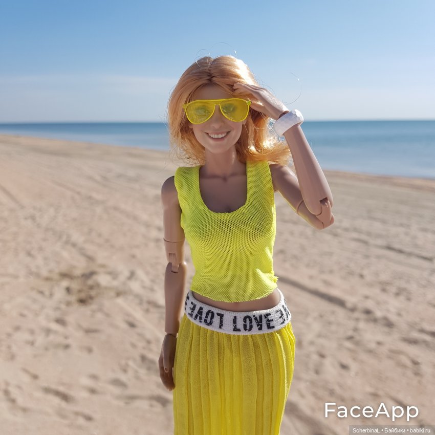 Рассмешить Несмеян или волшебный FaceApp. Очень mini МК