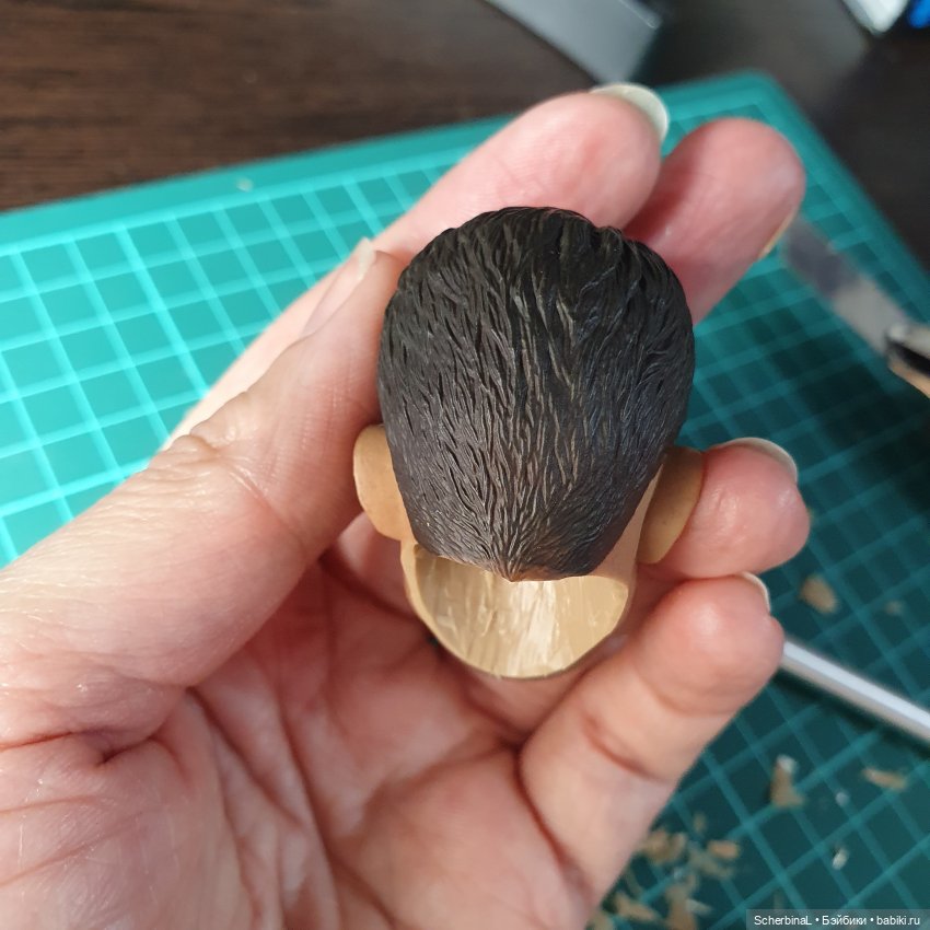 Модификация шеи у экшен/фицен скульптов. Мастер-класс