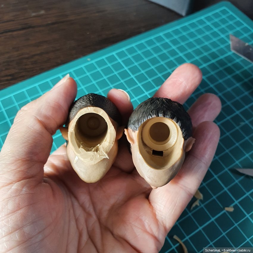 Модификация шеи у экшен/фицен скульптов. Мастер-класс