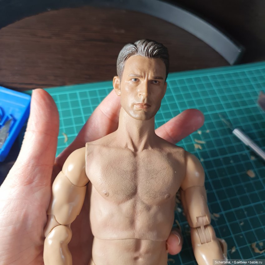 Модификация шеи у экшен/фицен скульптов. Мастер-класс