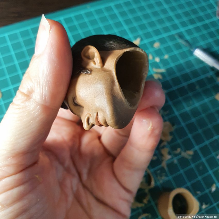 Модификация шеи у экшен/фицен скульптов. Мастер-класс