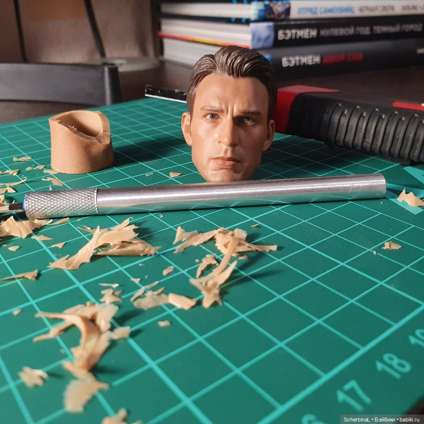 Модификация шеи у экшен/фицен скульптов. Мастер-класс