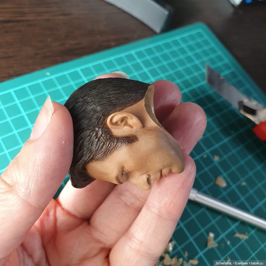 Модификация шеи у экшен/фицен скульптов. Мастер-класс