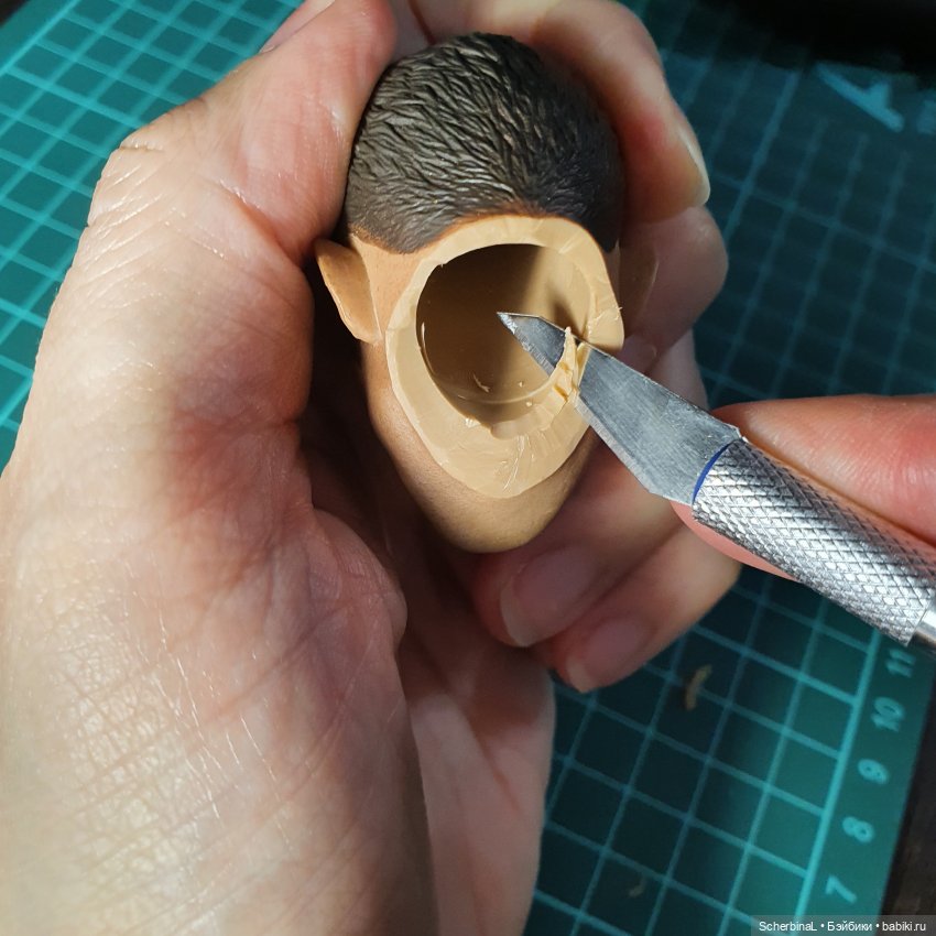 Модификация шеи у экшен/фицен скульптов. Мастер-класс