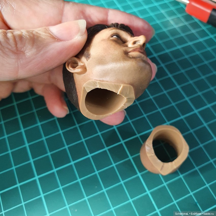 Модификация шеи у экшен/фицен скульптов. Мастер-класс