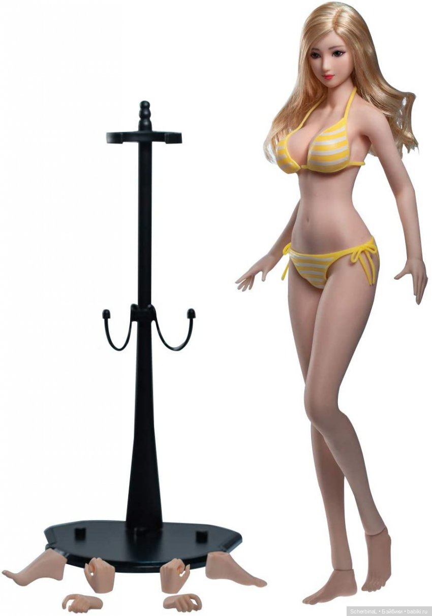 Силиконовая Барби - новинка от Фицен TBLeague Phicen (фото 3)
