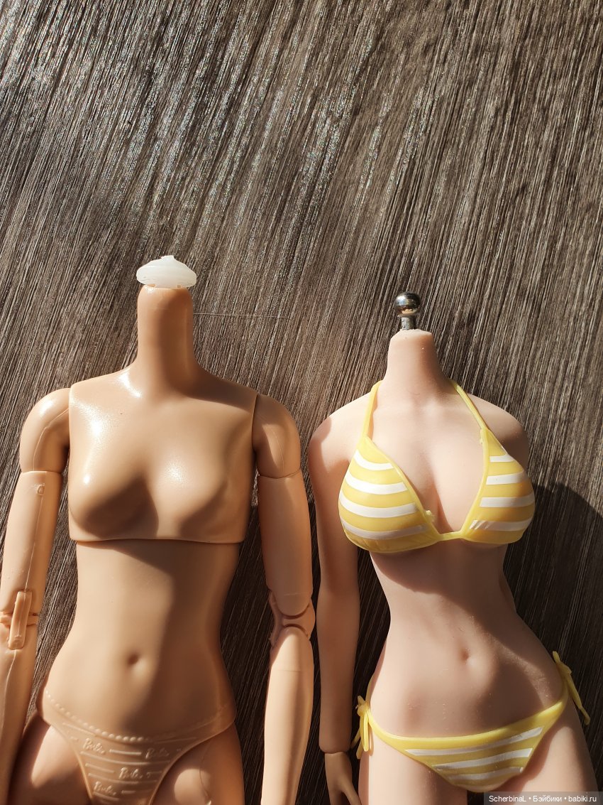 Силиконовая Барби - новинка от Фицен TBLeague Phicen