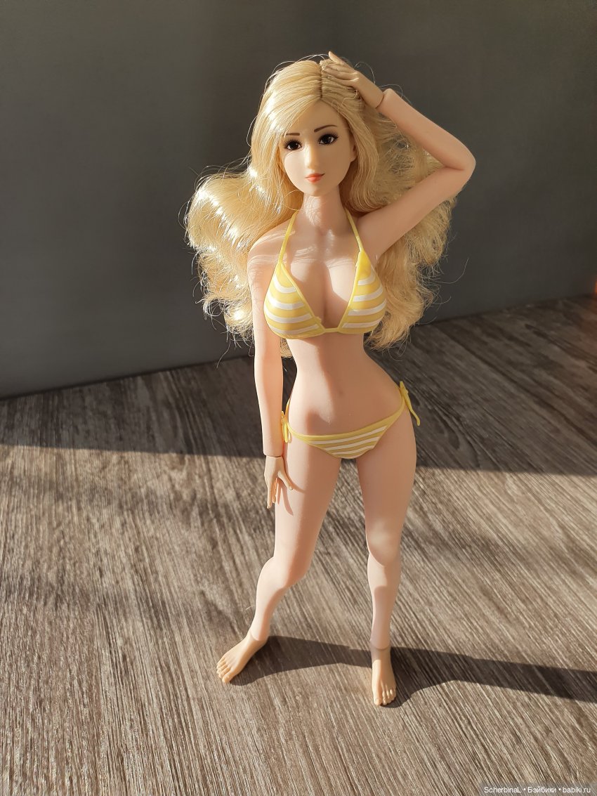 Силиконовая Барби - новинка от Фицен TBLeague Phicen (фото 9)