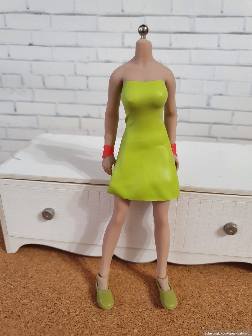 Платья для малышек Phicen 1/12. Мастер-класс | Бэйбики Платья для малышек Phicen 1/12. Мастер-класс (фото 10)