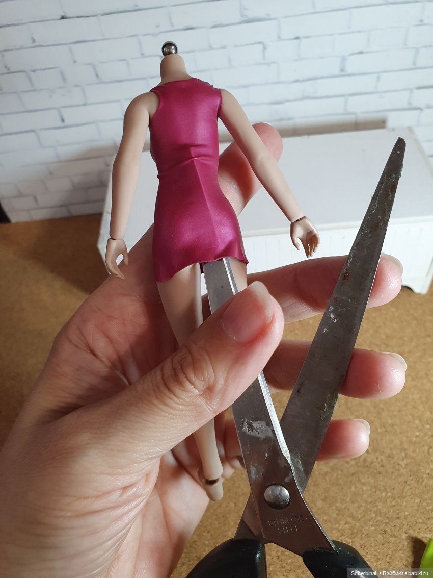 Платья для малышек Phicen 1/12. Мастер-класс | Бэйбики Платья для малышек Phicen 1/12. Мастер-класс