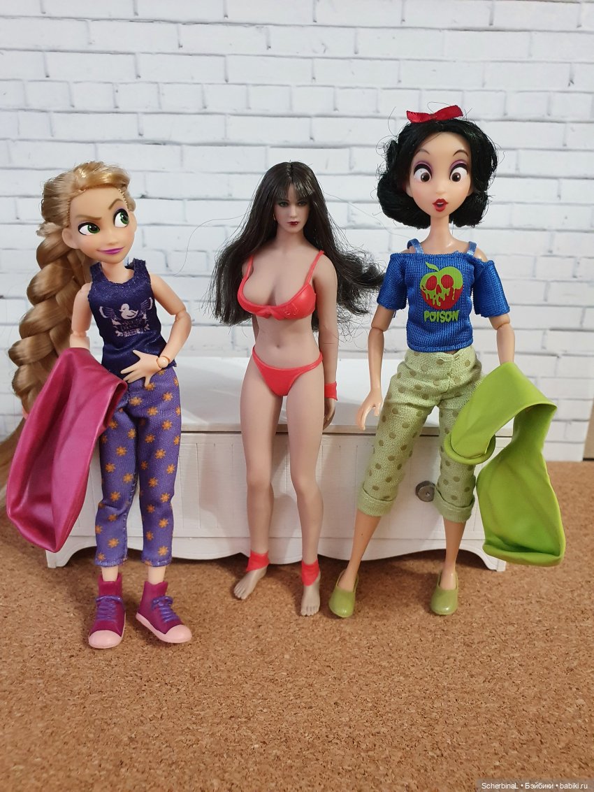 Платья для малышек Phicen 1/12. Мастер-класс | Бэйбики Платья для малышек Phicen 1/12. Мастер-класс (фото 4)