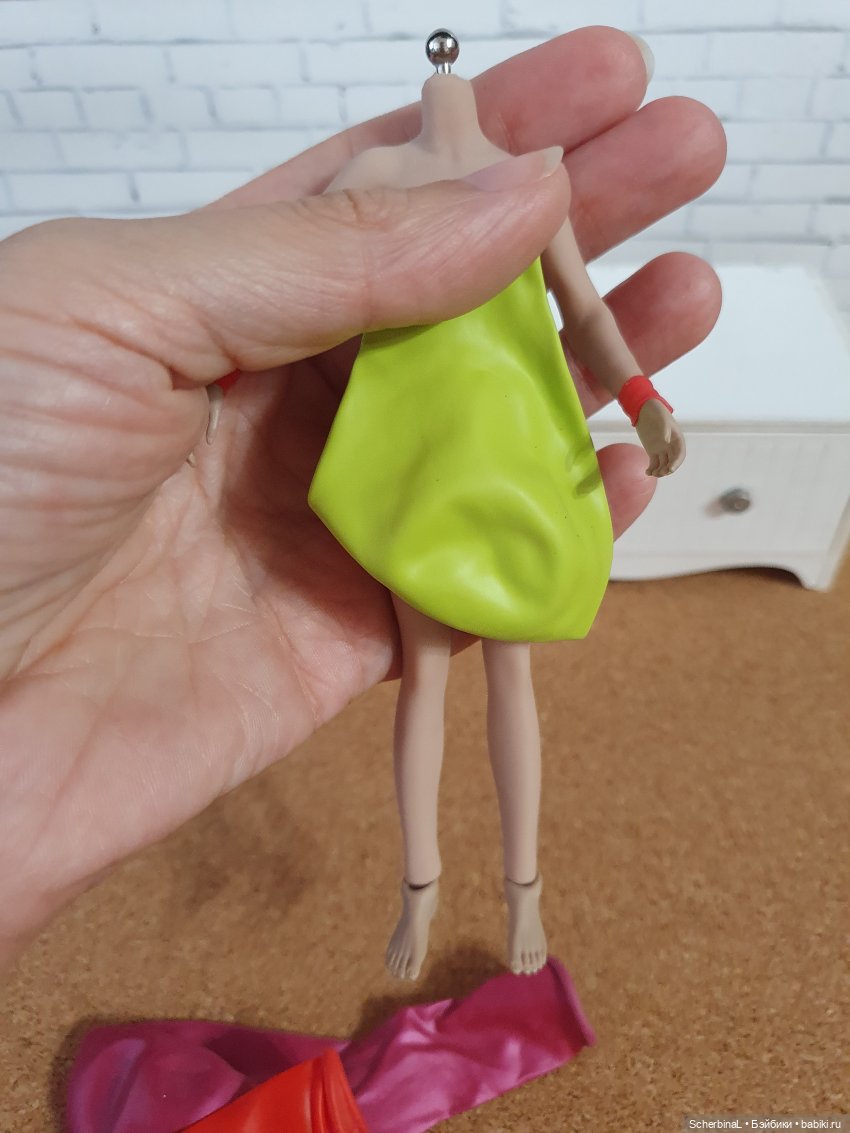 Платья для малышек Phicen 1/12. Мастер-класс | Бэйбики Платья для малышек Phicen 1/12. Мастер-класс (фото 7)