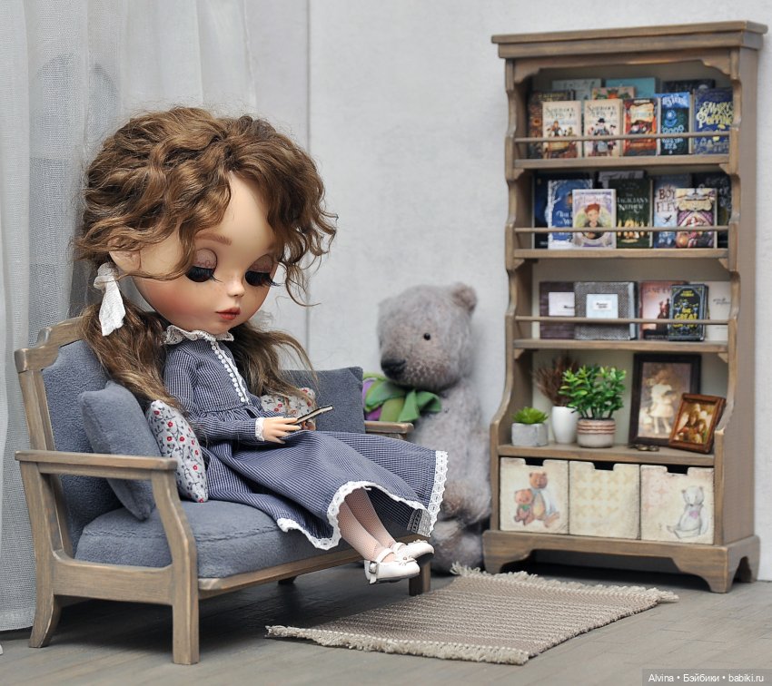 Книжная гостиная | Бэйбики Книжная гостиная — Зарисовки из кукольной жизни: фотоистории (фото 2)
