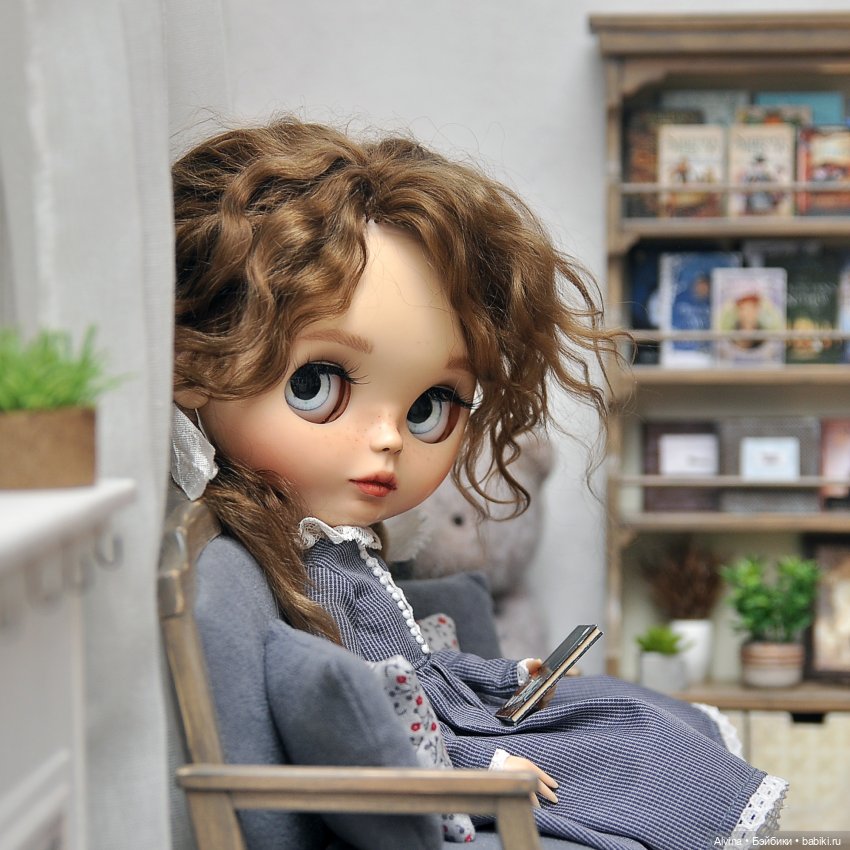 Книжная гостиная | Бэйбики Книжная гостиная — Зарисовки из кукольной жизни: фотоистории