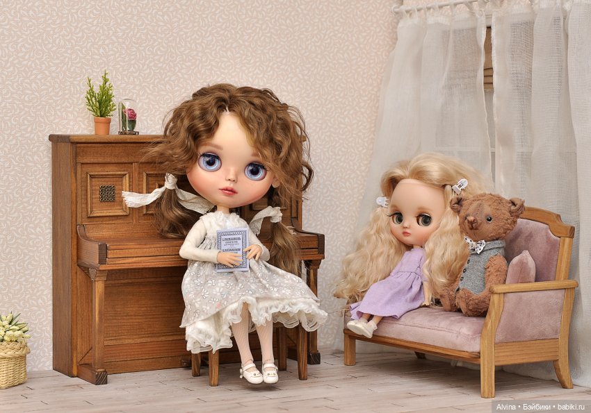 Музыкальная гостиная — Мебель для кукол и домиков: фото