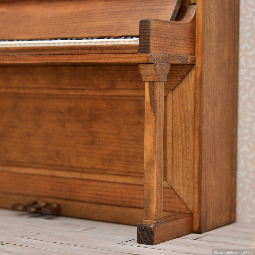 Музыкальная гостиная — Мебель для кукол и домиков: фото