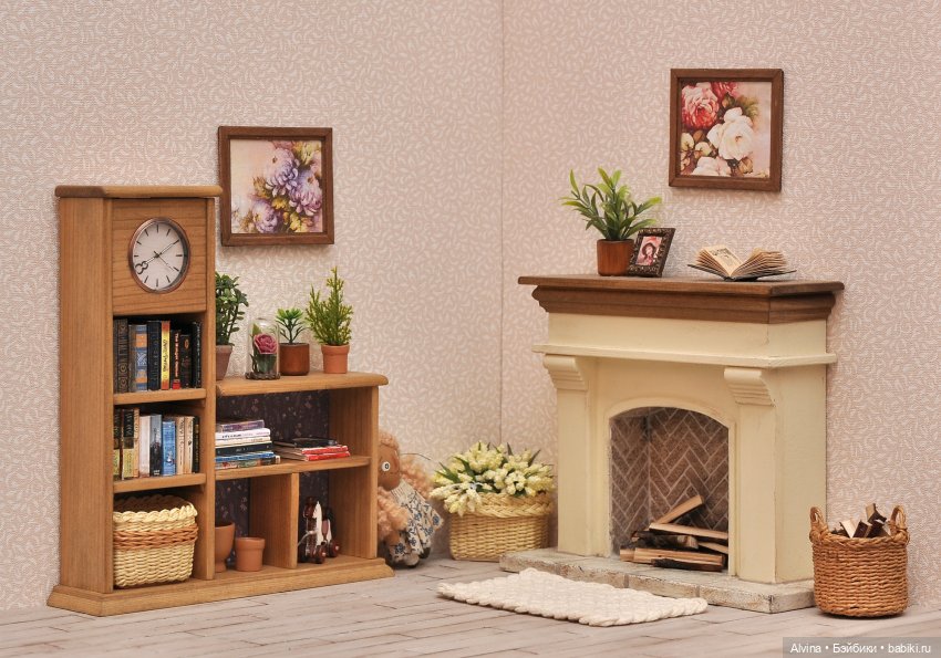 Музыкальная гостиная — Мебель для кукол и домиков: фото