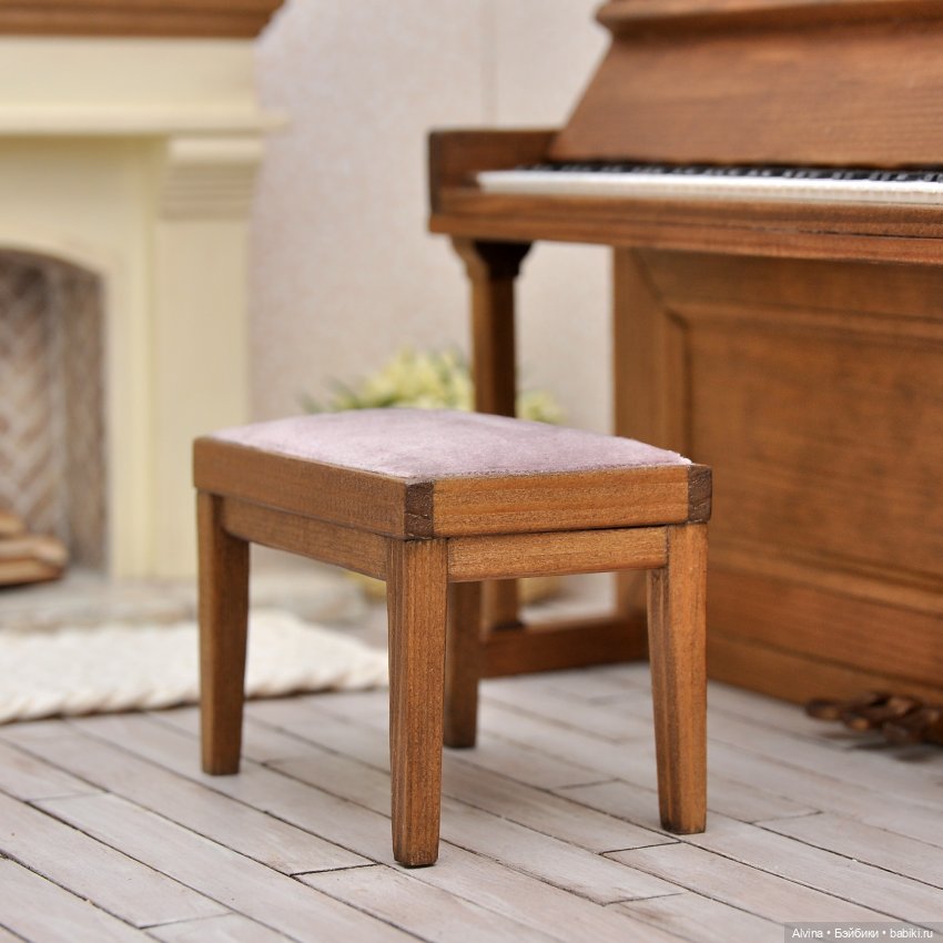 Музыкальная гостиная — Мебель для кукол и домиков: фото