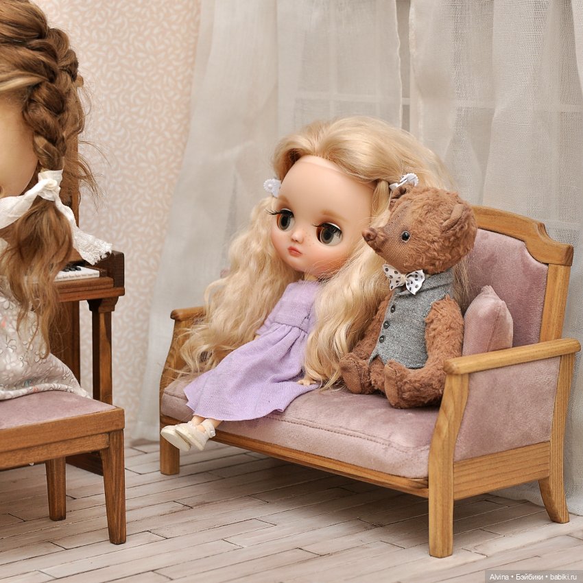 Музыкальная гостиная — Мебель для кукол и домиков: фото