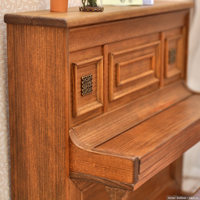 Музыкальная гостиная — Мебель для кукол и домиков: фото