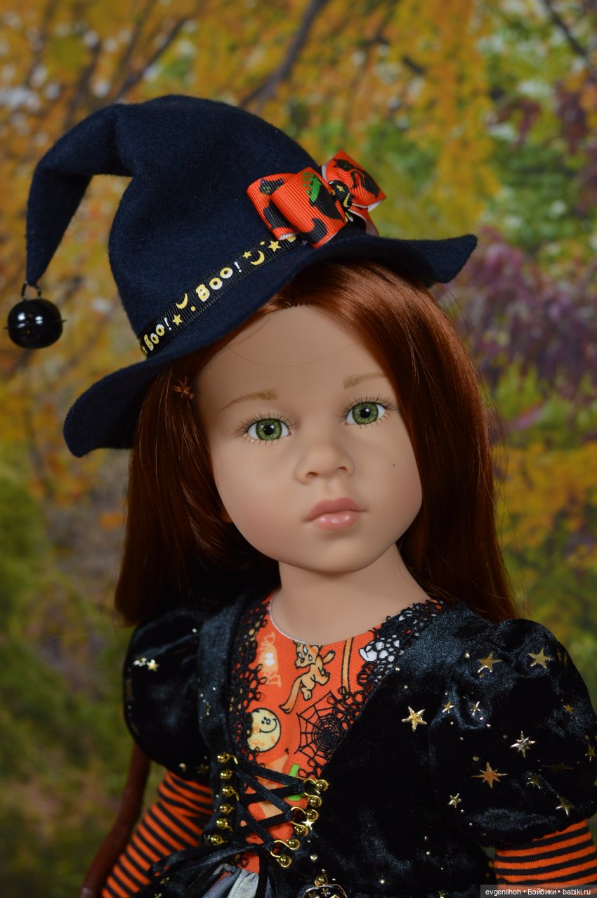 Добрая-добрая ведьмочка (костюм для куколки Готц) (фото 8)