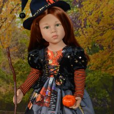 Добрая-добрая ведьмочка (костюм для куколки Готц)