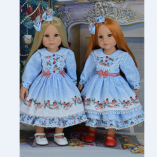 "Снегири прилетели!" Новые праздничные наряды для куколок Готц.