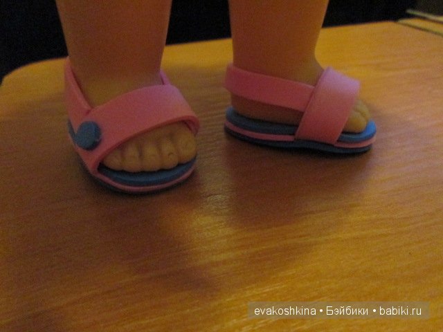 Мой первый опыт изготовления элементарной кукольной обуви