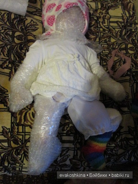 Упаковка фарфоровой куклы (фото 5)