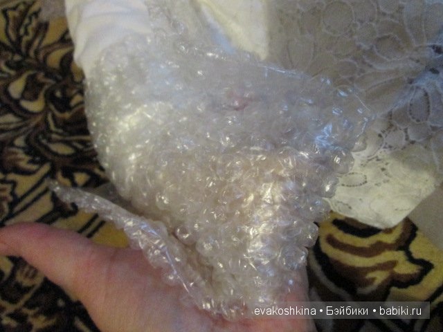 Упаковка фарфоровой куклы (фото 3)