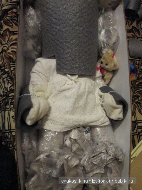 Упаковка фарфоровой куклы (фото 9)