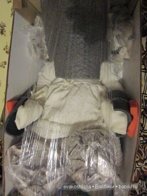 Упаковка фарфоровой куклы (фото 10)