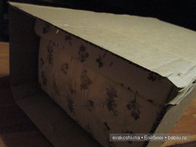 Упаковка фарфоровой куклы