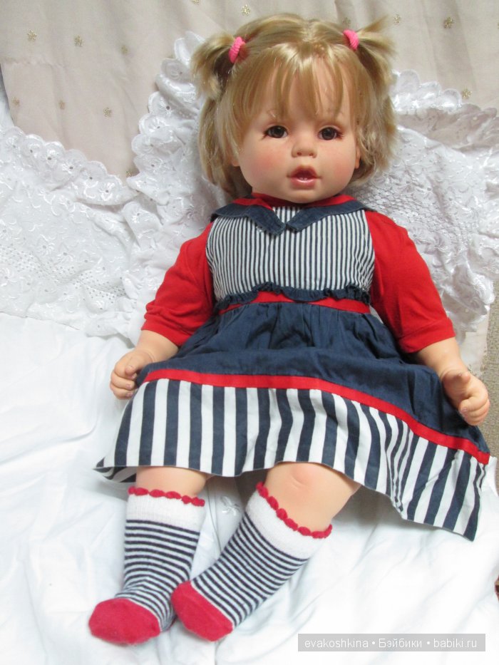 Новая "весенняя" Анечка ООАК с карими глазками (фото 8)