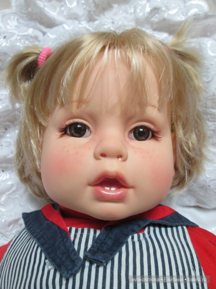 Новая "весенняя" Анечка ООАК с карими глазками (фото 10)