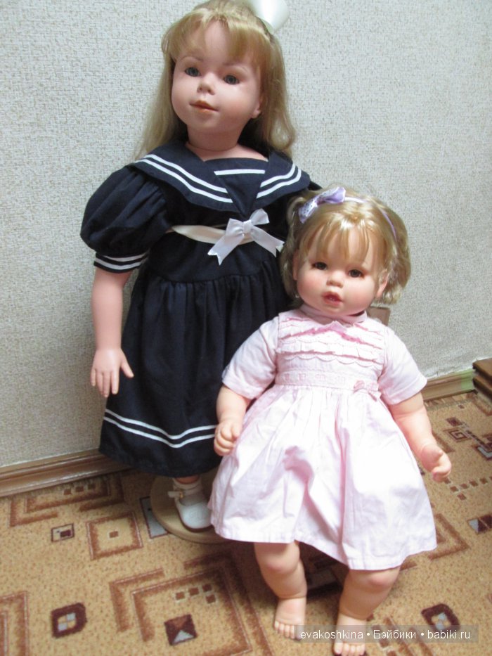 Новая "весенняя" Анечка ООАК с карими глазками