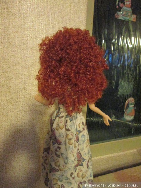 Как Анна из "Ледяного сердца" изменила стиль или ООАК куклы Disney Animators