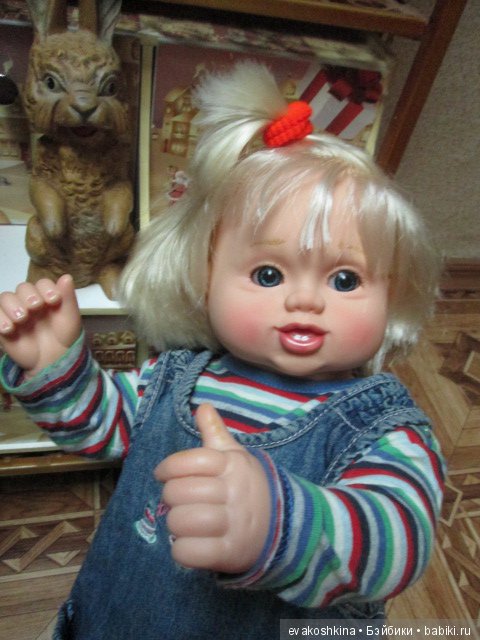 К вам в гости пришла Янечка ООАК куклы фабрики "Весна" (фото 3)