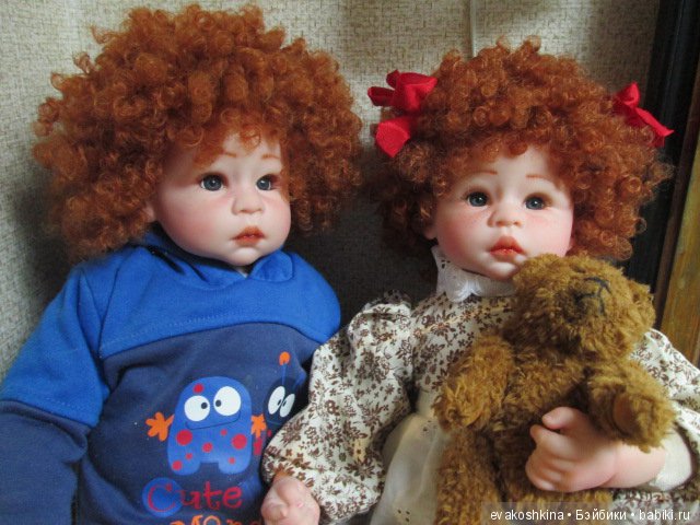 Опять двойня — Авторские куклы ручной работы: текстильные