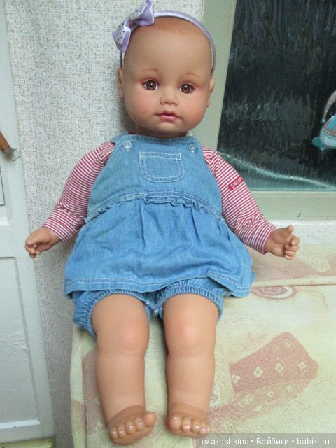 Большие "огоньковские" пупсы,немного переделанные мной